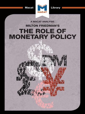 cover image of A Macat Analysis of The Role of Monetary Policy